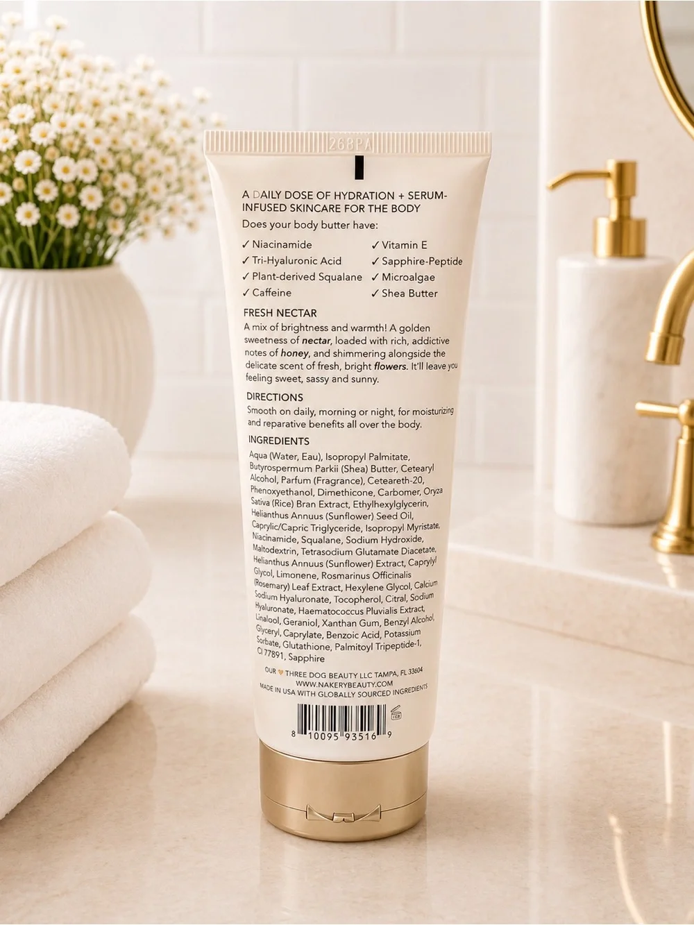 Nakery Beauty SkinToning Body Butter - Fresh Nectar